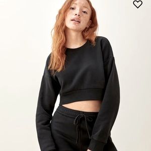 Zara cropped top sweater